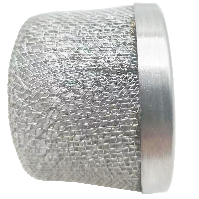 (2pcs) 181073 181-073 Inlet Strainer Screen Filters with 1/2" NPT Thread Stainless Steel for Airless Paint Sprayer 455 495 St Ultra 500 Ultra Max 695 Suction Hose Double Screen