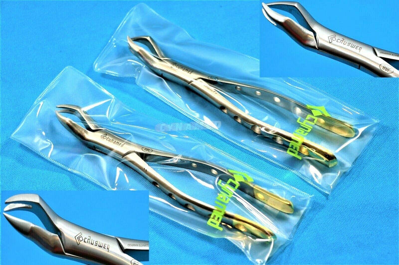 New Set of 2 Each Premium German Extracting Forceps Extraction Dental Instruments No 88L and 88R