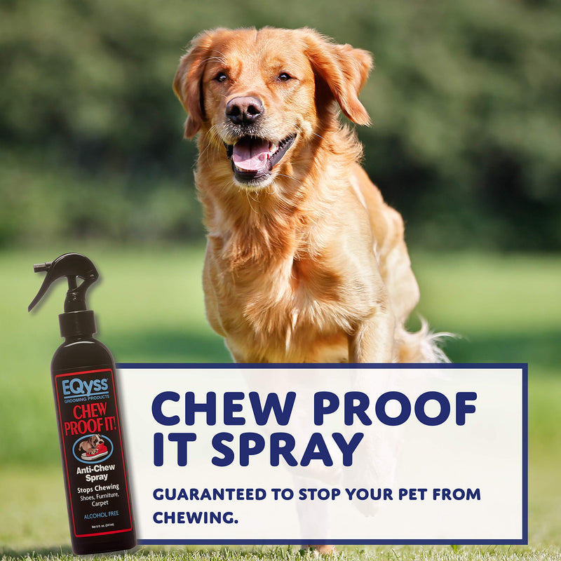 [Australia] - Eqyss Chew Proof It Spray (8oz) - Guaranteed to Stop Your Pet from Chewing 