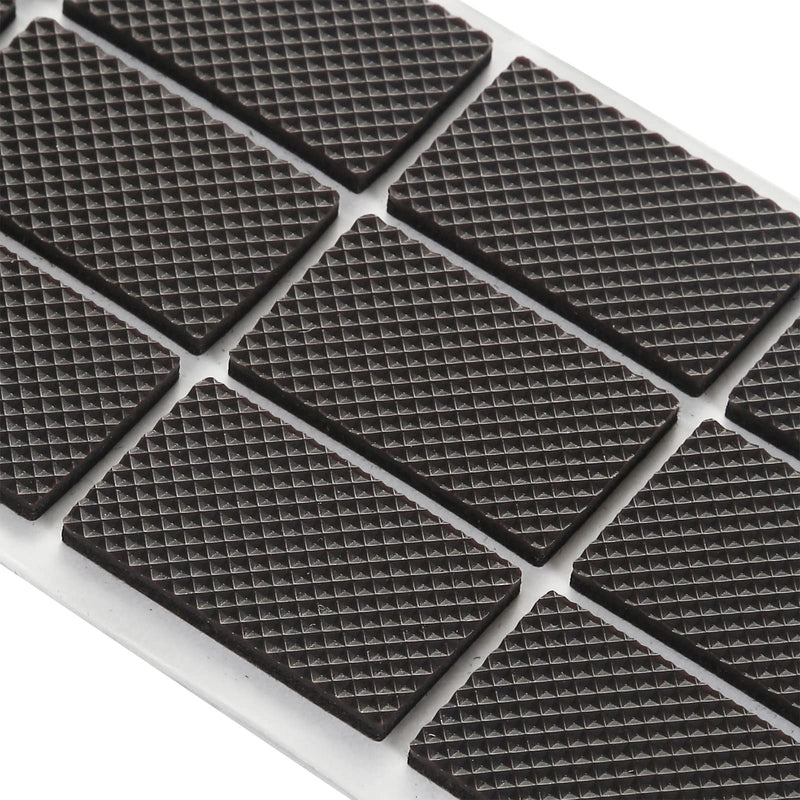 Non Slip Furniture Pads - Round, Square, Rectangle, Furnigear Premium 129 Pieces Furniture Grippers Chair Leg Pads Self Adhesive Rubber Chair Feet- Anti Scratches Furniture Pads for Hardwood Floors Mix 129pcs-Round, Square, Rectangle