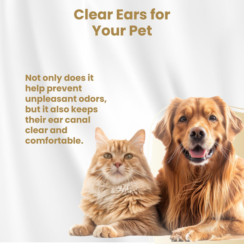 Bio PetActive BioOtic Ear Cleaner for Dogs and Cats | 3.38 fl oz