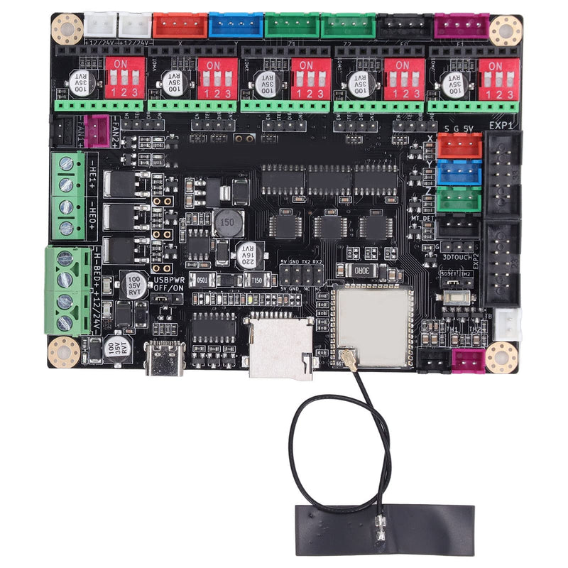 YWBL-WH ESP32 3D Printer Motherboard 32 Bit Control Board Kit 520Kb 8192K Flash 3D Printer Parts