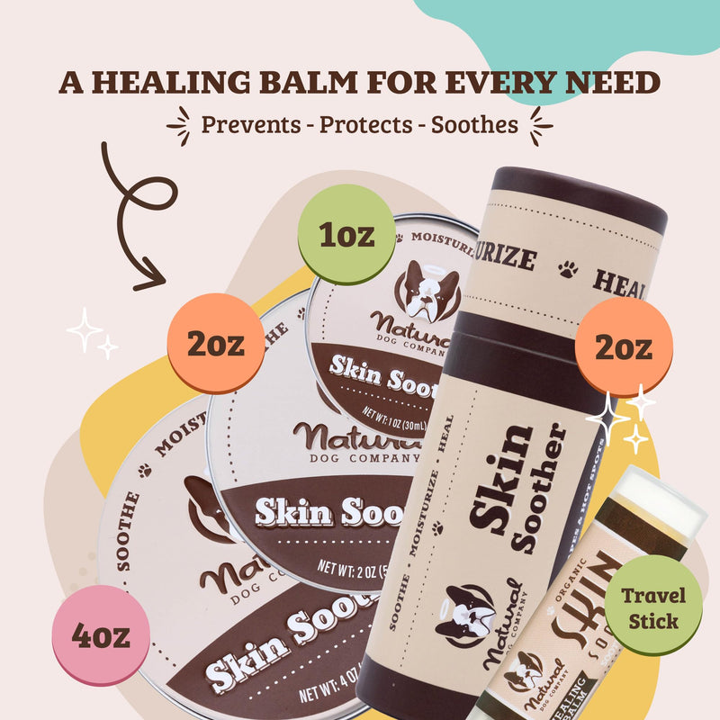 Natural Dog Company Healthy Skin Bundle, Supports Healthy Skin and Relieves Dry, Itchy Skin, Allergy Relief for Dogs - PawsPlanet Australia