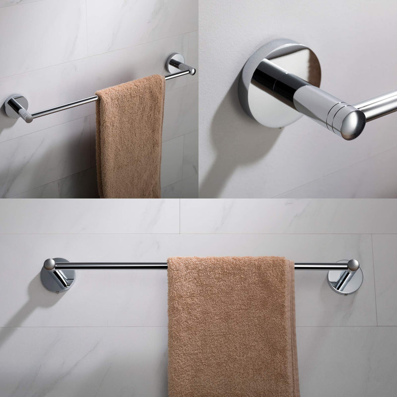 KRAUS Elie 18-inch Bathroom Towel Bar, Chrome Finish, KEA-18836CH