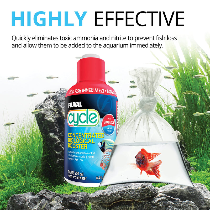 Fluval Biological Enhancer for Aquariums, 4-Ounce 4 oz.