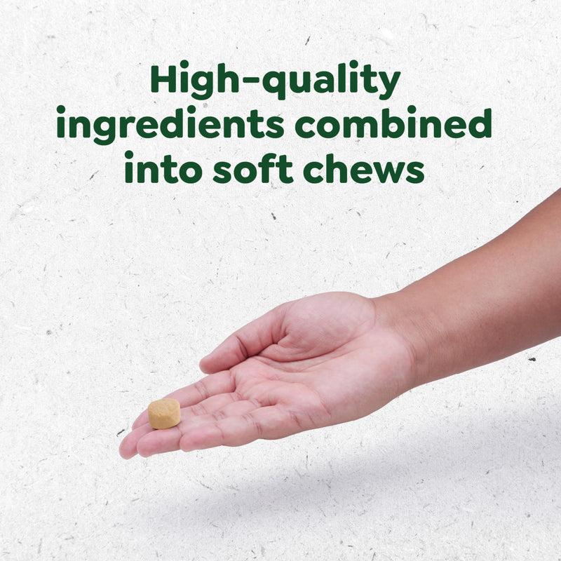 Greenies Supplements Calming Chews for Dogs Chicken Flavor, Dog Calming Chews, 7.3 oz. Container of 40 Count 40 Count (Pack of 1)