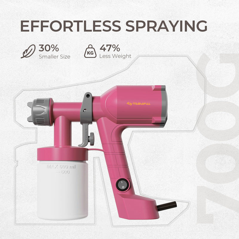 Tilswall Paint Sprayer Dreamer400 Ultra-Light HVLP Spray Paint Gun Pantone