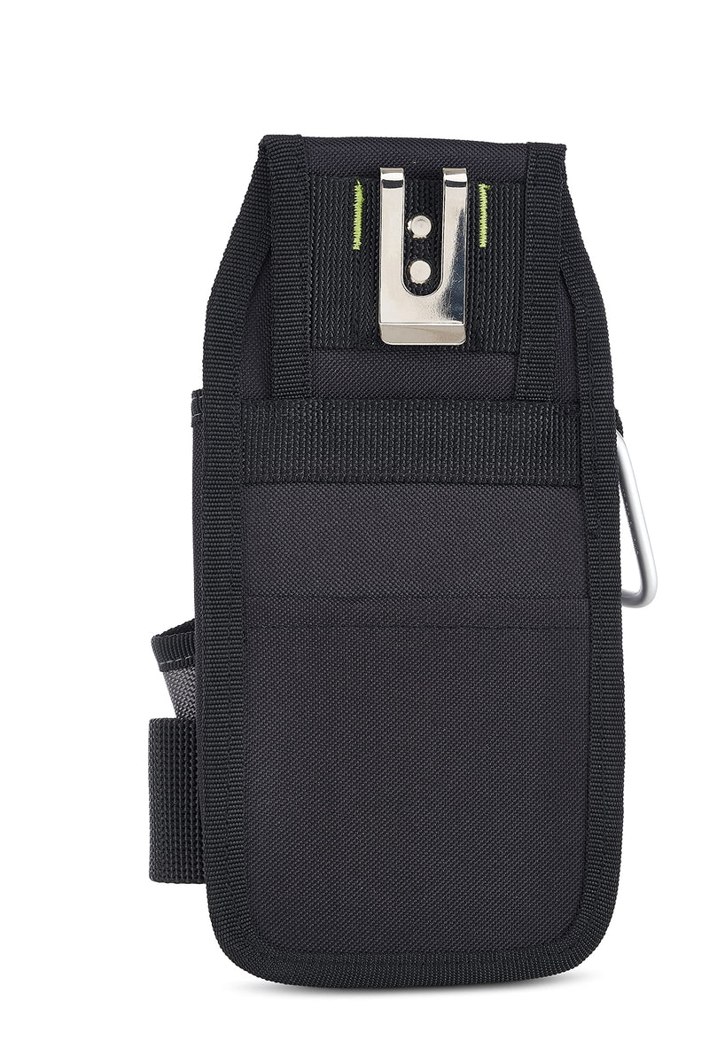 AWP Organizer Tool Pouch | 7 Pockets & Loops for Tool Organization | Heavy-Duty Metal Belt Clip Attachment HOLSTER