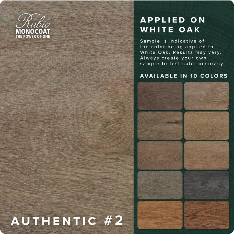 Rubio Monocoat Pre-Aging, 20 ft², Wood Stain, Authentic #2, 100 mL Authentic 2