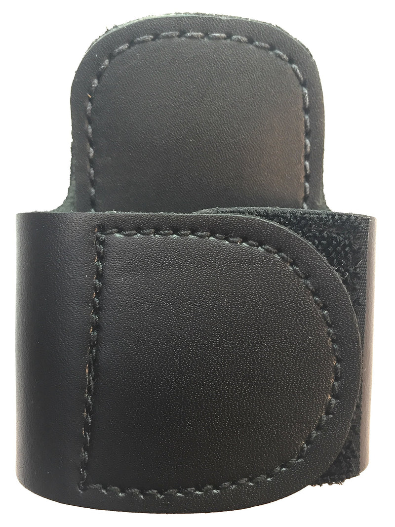 – Black – The Original Leather Stethoscope Holster | Handmade in Maine | Sturdy Hip Clip | No More Neck Carrying or Loss