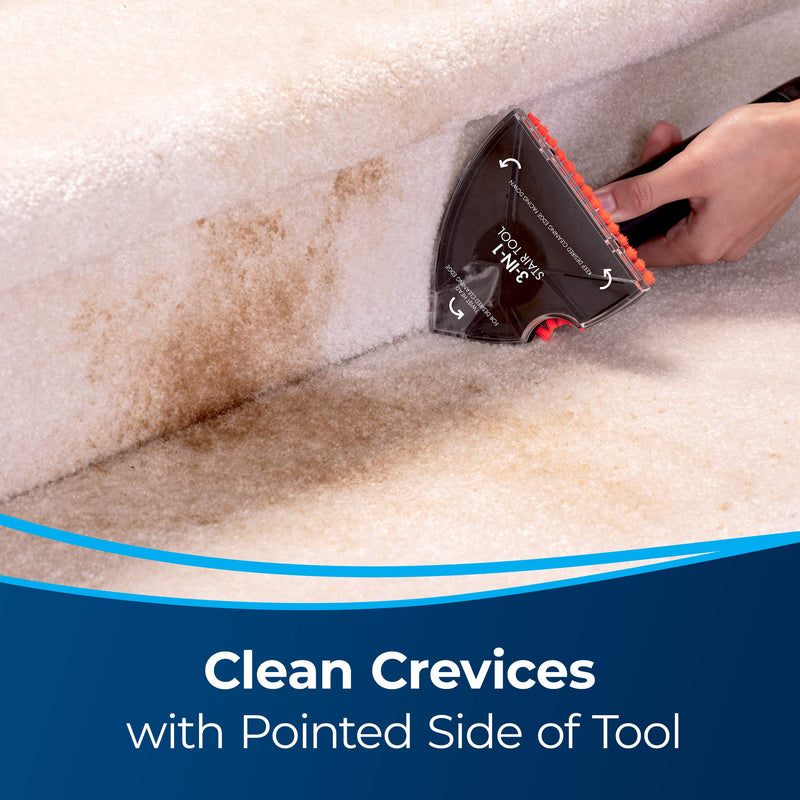 Bissell® 3-in-1 Stair Tool for Carpet and Upholstery Cleaners (3262)