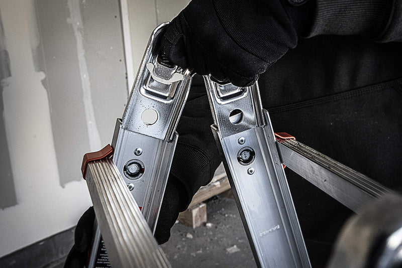 Little Giant Ladders, Trestle Brackets, Ladder Accessory, Aluminum, Fits Most Multi-Position Models, (26999)