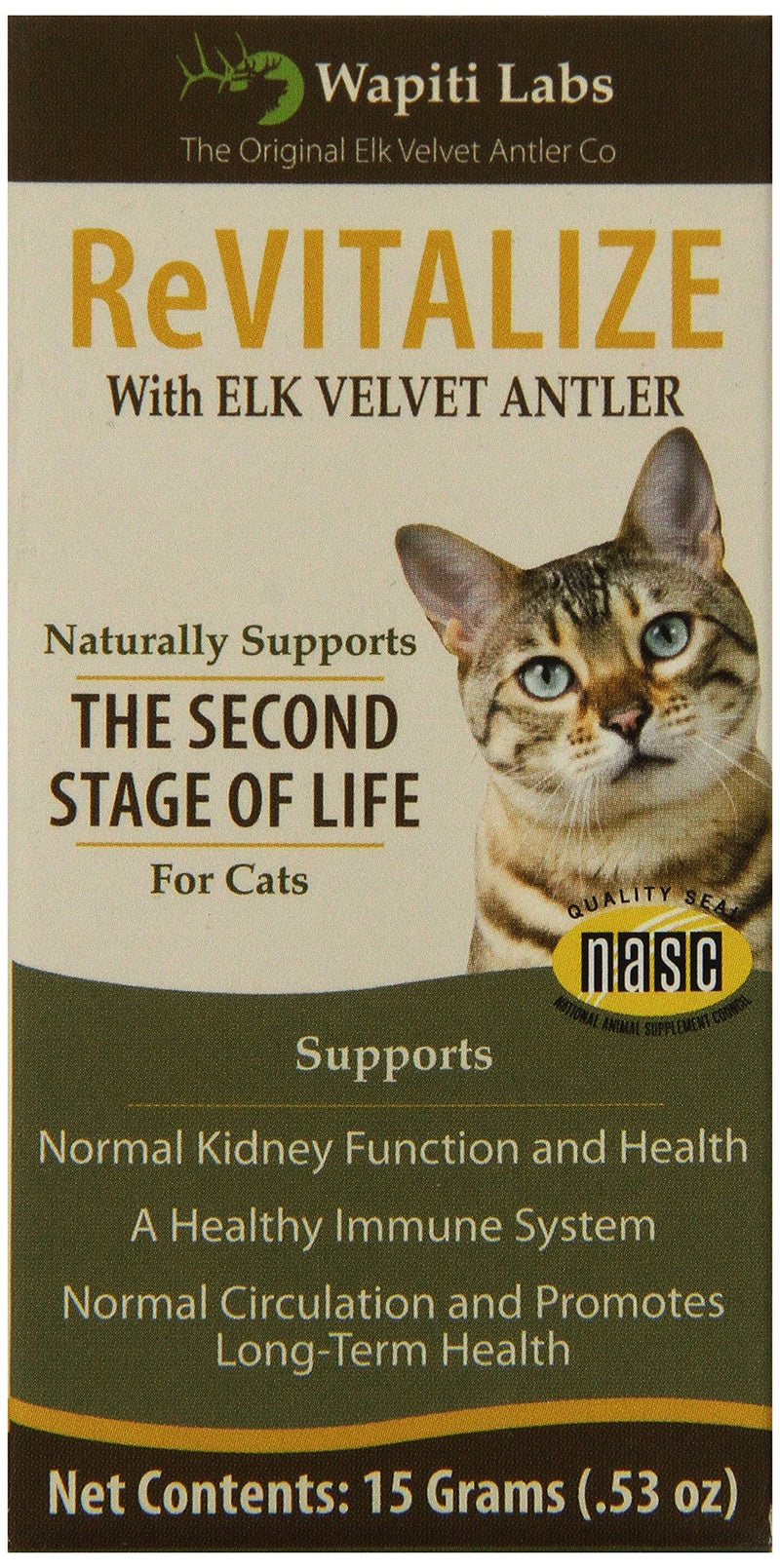 Inc Cat ReVitalize Formula Pet Supplement, 15gm