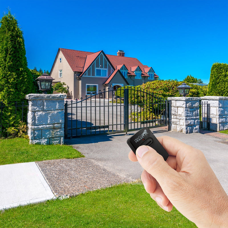 Mighty Mule Single Button Gate Opener Remote (FM135) , Black Digital Keypad