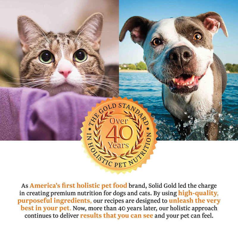 Solid Gold SeaMeal Kelp-Based Supplement for Skin & Coat, Digestive & Immune Health in Dogs & Cats; Natural, Holistic Grain-Free Supplement Powder 1 lb - PawsPlanet Australia