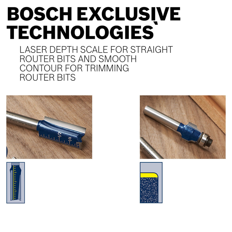 Bosch 85626M 1-5/8 In. x 41/64 In. Carbide Tipped Ogee Stile Bit