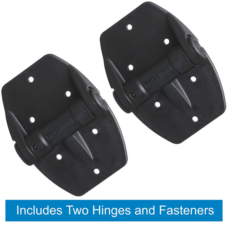 National Hardware N346-207 TruClose Spring Hinge in Black, 3-9/16" x 5-1/4"