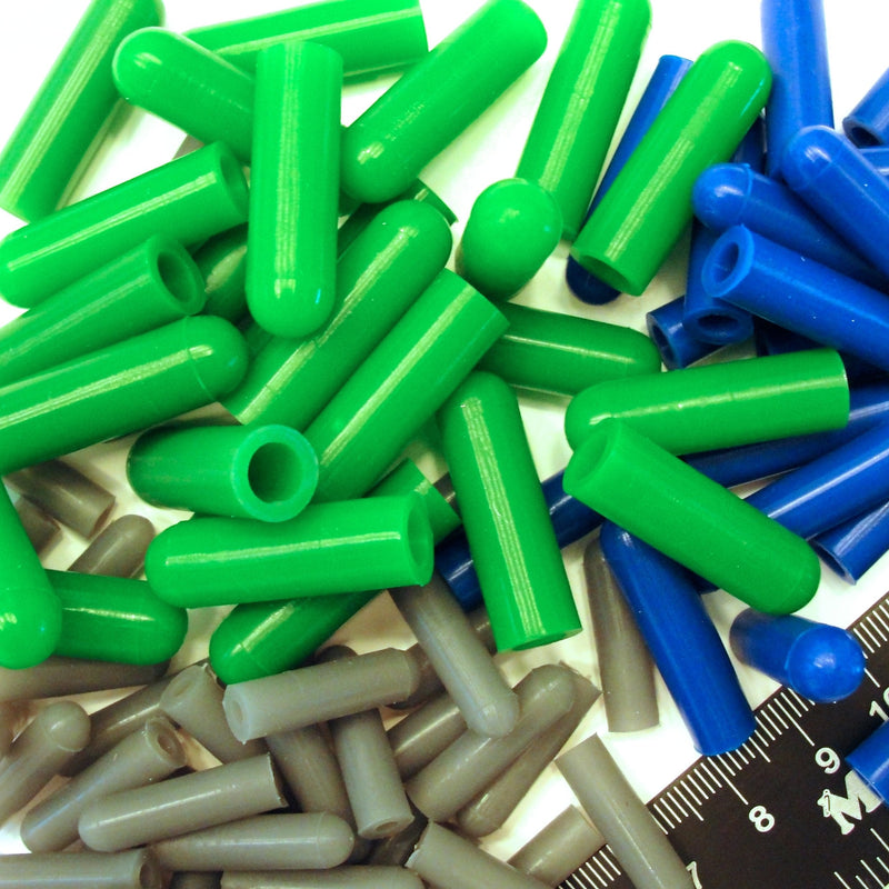 175Pc Ultra Precision High Temp Silicone Rubber End Cap Kit Powder Coating Custom Paint Supplies