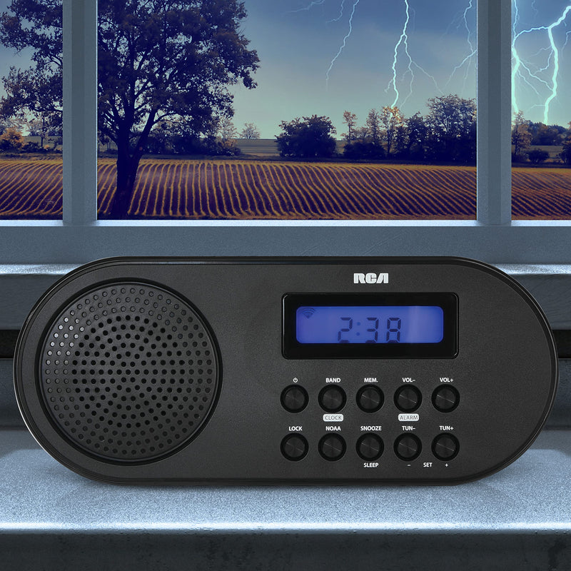 RCA RCWR7V AM/FM Weather Alert Radio