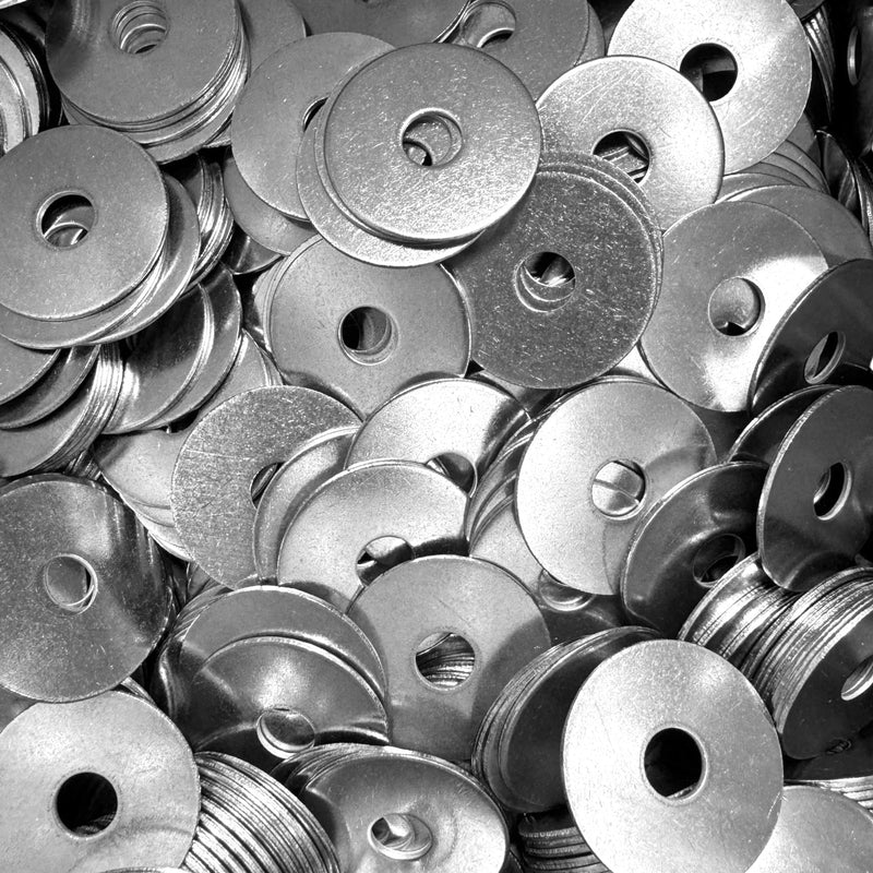 (50 Qty) 1/4" x 1-1/4" 304 Stainless Steel Fender Washers (BCP563) - BCP Fasteners 1/4" x 1-1/4" 50