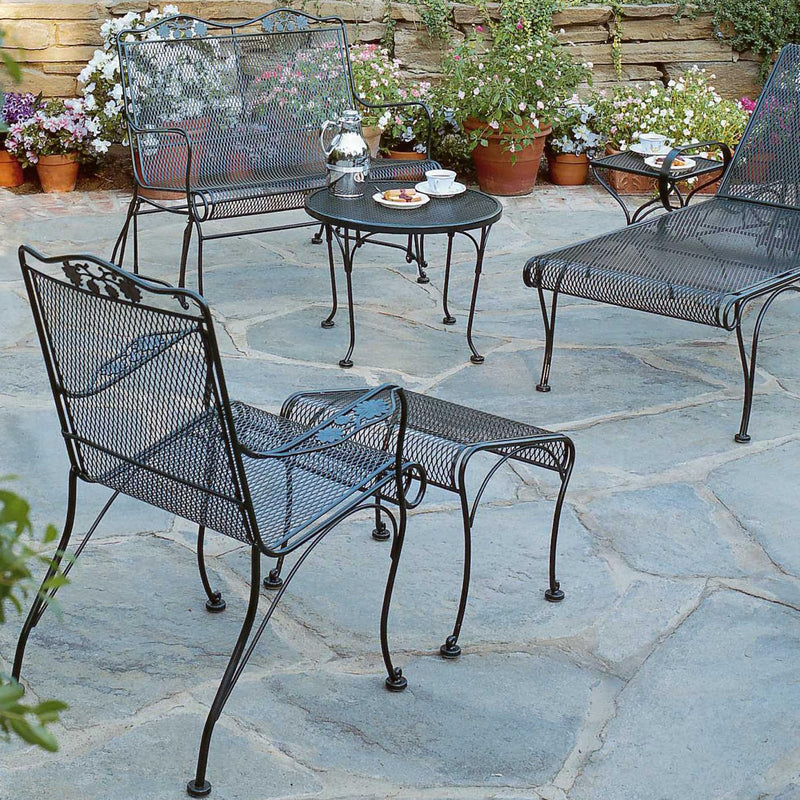 Project Patio 1-1/2" Wrought Iron Patio Furniture Feet Caps - Round Plastic Outdoor Metal Table and Chair Floor Protector Glide Replacement Parts (32 Pack) 32