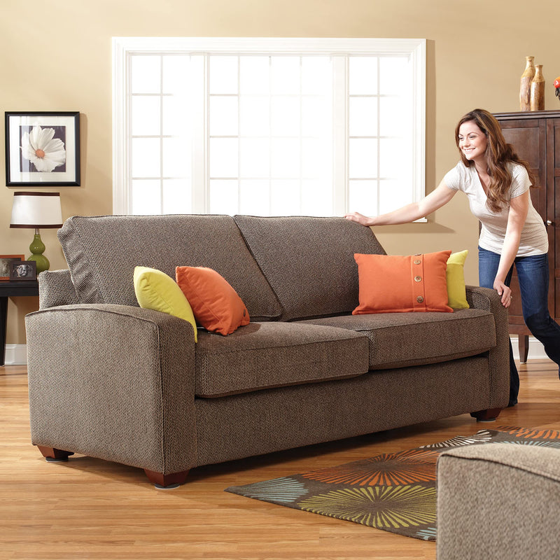Super Sliders Assorted Reusable Furniture Sliders & Self-Stick Pads for Effortless Moving and Surface Protection, Beige (52) Linen 52 Piece Moving Kit