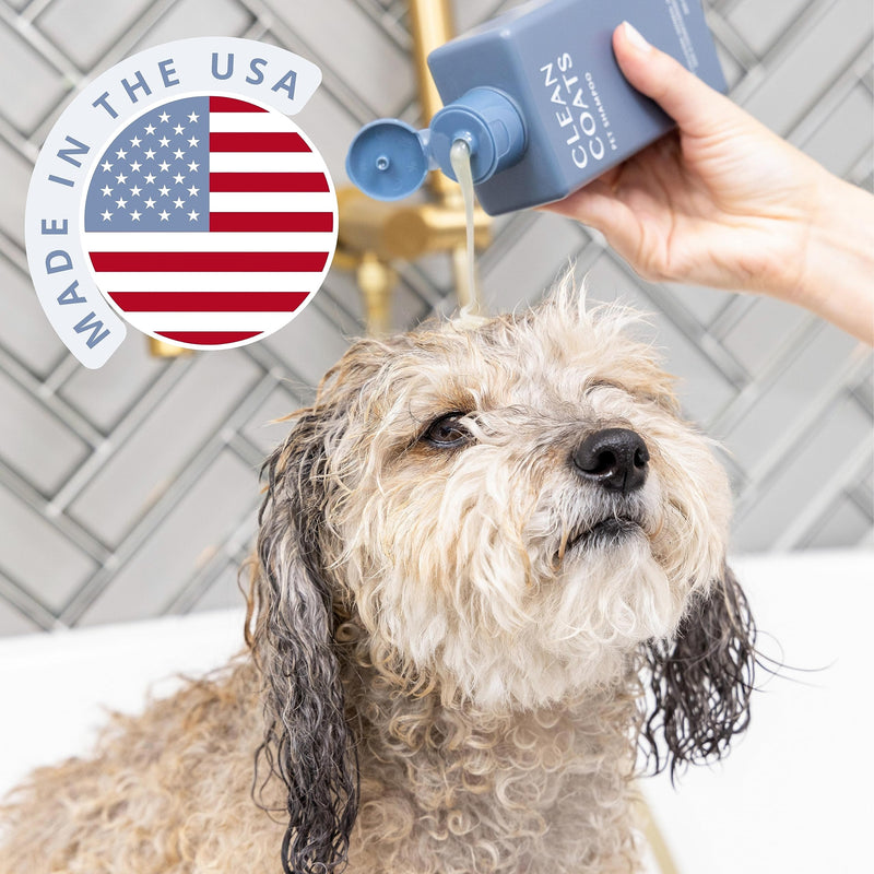 Fragrance Free Pet Shampoo for Dogs – Gentle Oatmeal & Aloe Leaf Formula for Sensitive Skin, Helps to Relieve Itchy & Dry Skin, Vegan Formula - PawsPlanet Australia
