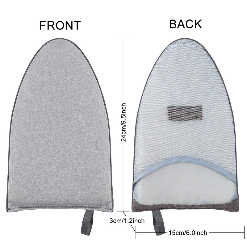 CINPIUK Garment Steamer Ironing Gloves Anti Steam Glove Heat Resistant Garment Steamer Mitt, Garment Steamer Accessories for Clothes Grey 1