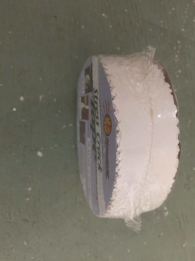 Stepsaver Products Self Adhesive Stress Crack Tape (1.25'' x 30' Smooth Roll) Item 7030 30' x 1.25" Smooth