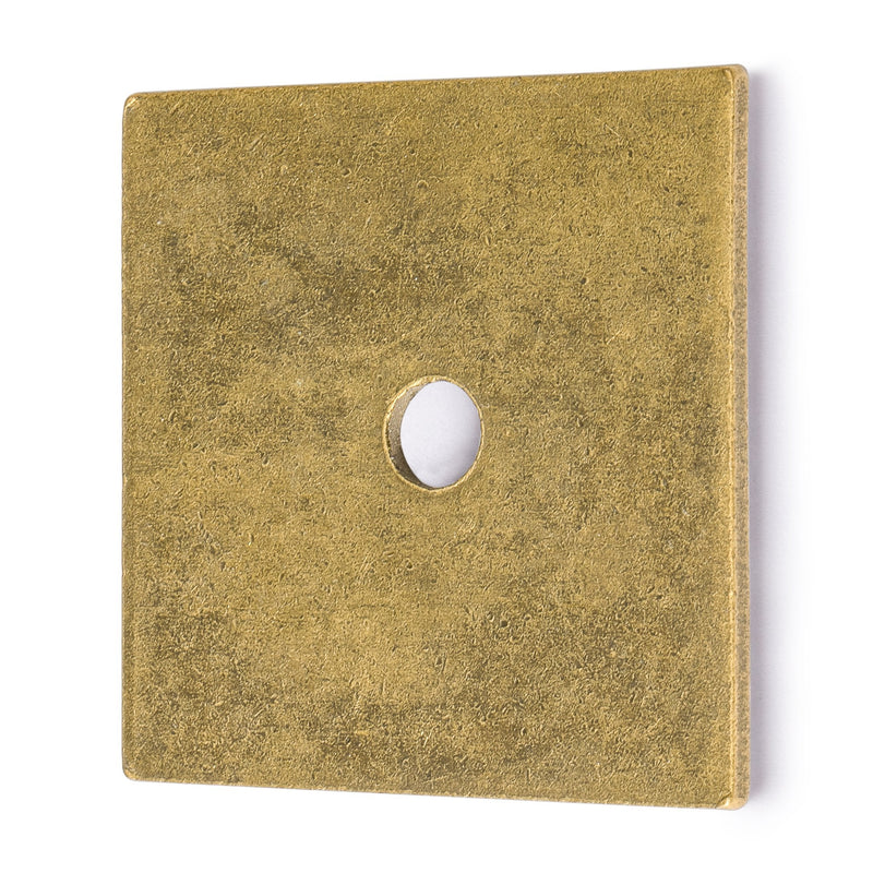 Hardware Philosophy Decorative Square Washer Brass Hardware 1.5 Inches - Set of 10 - Architectural, Interior Design, Doors, Furniture Cabinet Customization Hardware - Architectural, Interior Design, D