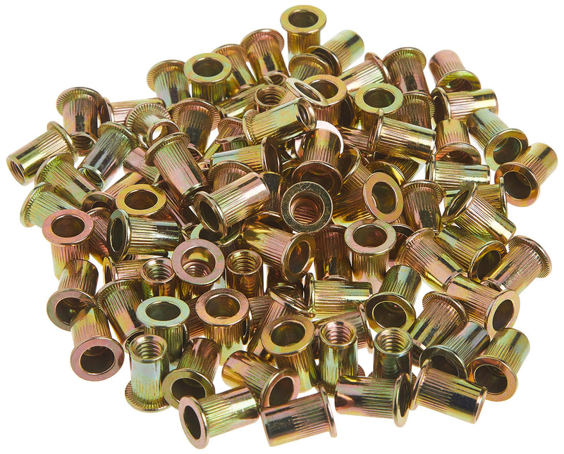 Astro Pneumatic Tool RN14 100-Piece 1/4-20 Steel Rivet Nuts, Оne Расk