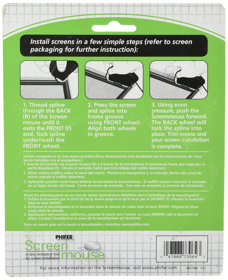 SCREEN MOUSE ROLLER TOOL by PHIFER MfrPartNo 3027440