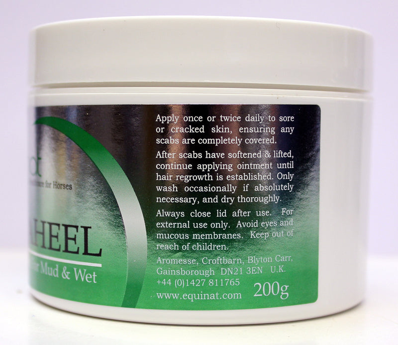 Equinat Aromaheel Mud Ointment - Proven natural ointment which quickly and painlessly removes mud and rain scabs in horses & ponies. - PawsPlanet Australia
