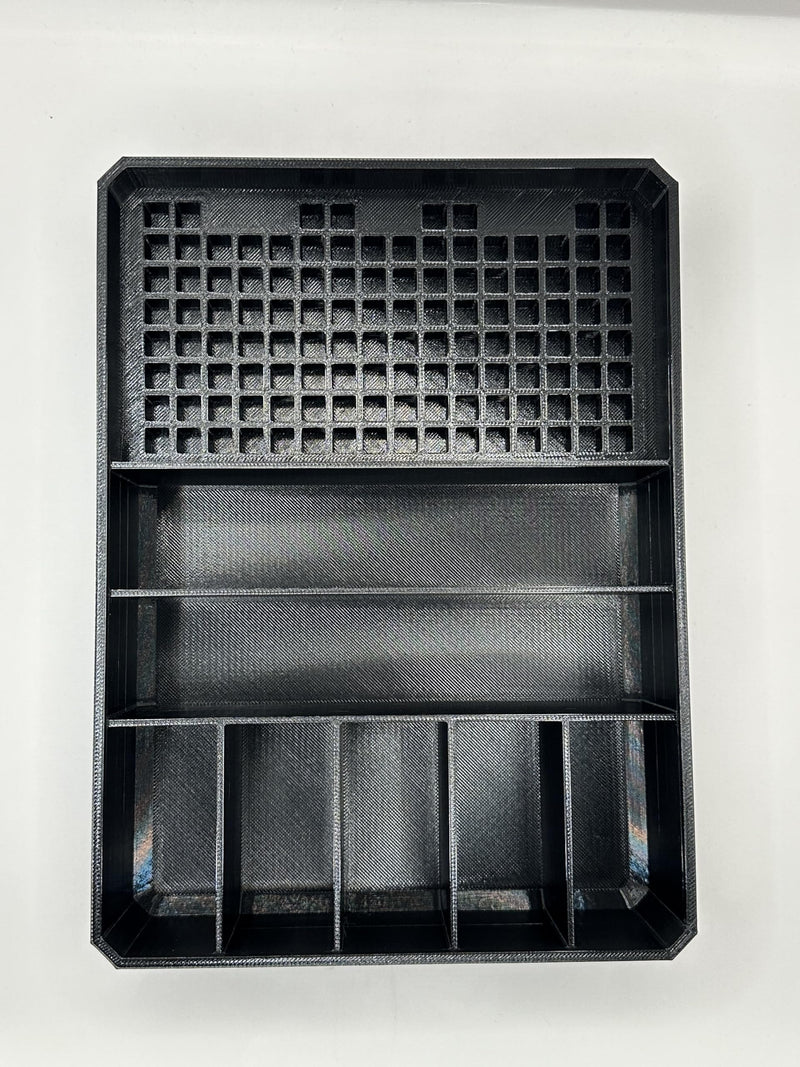 GarageInOrder Impact Bit Organizer for Dewalt Pro Organizer (Black) Black