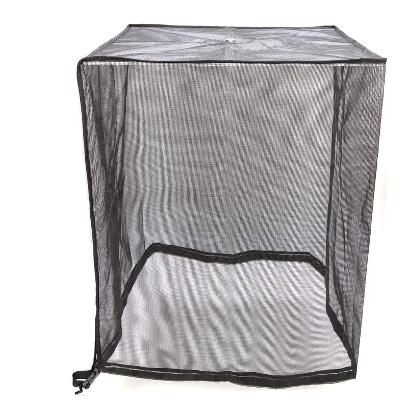 Full Mesh Air Conditioner Cover – AC Cover Designed to Protect Coils from Clogging - Leaves, Grass, dust and Debris - Outdoor Protection Grey 32x32x36