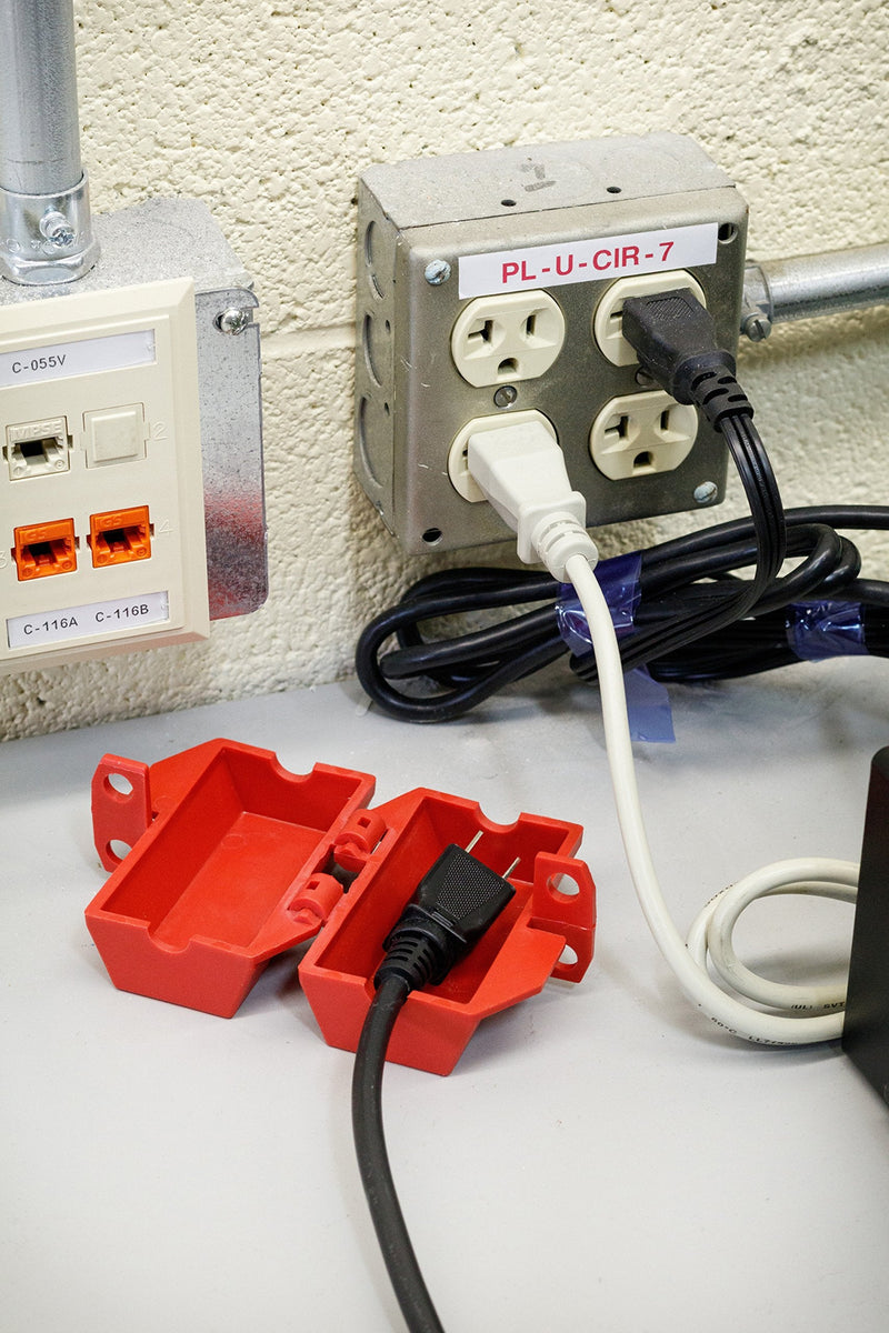 Brady Polypropylene Plug Lockout, for 220V Plugs - 65675