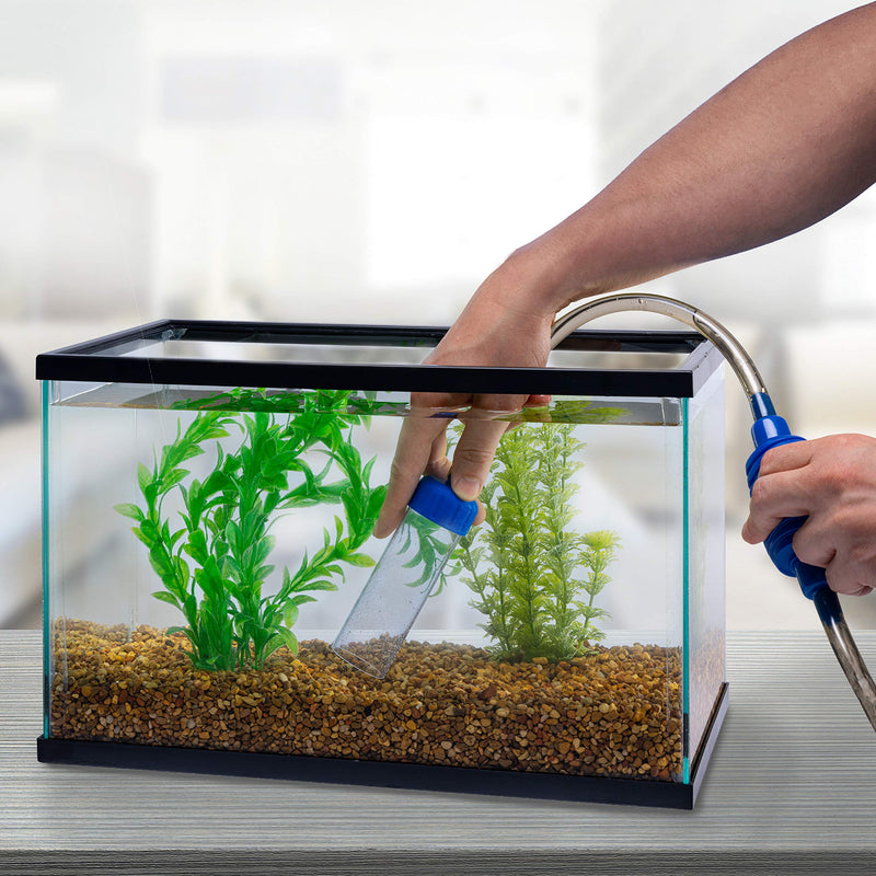Tetra Water Cleaner Gravel Siphon for Aquariums, Easily Clean Freshwater Aquariums 2-55 Gallons