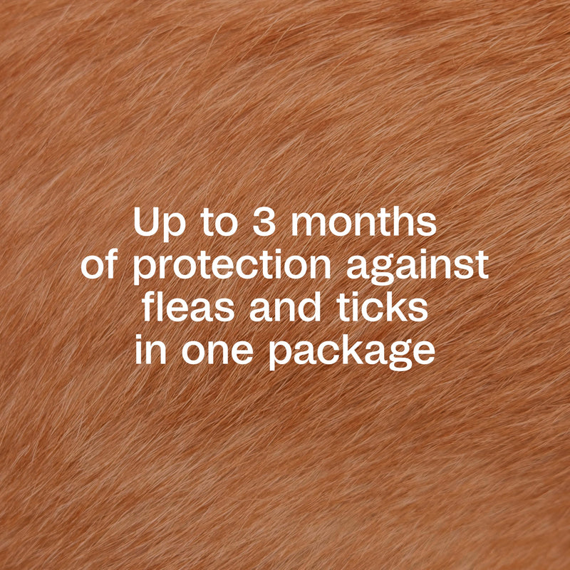 ADAMS Plus Flea & Tick Prevention Spot On for Dogs, Extra Large Dogs, Kills Fleas & Ticks (Brown Dog/Deer Ticks), Kills and Repels Mosquitoes, Prevents Flea Infestations, 3-Month Supply, 3 Pack X-Large Dog 61-150 Pounds
