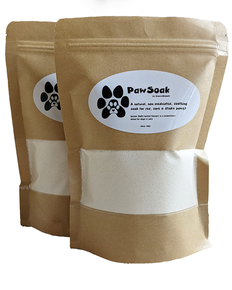 PawSoak by RemysBrands Epsom Salts & Colloidal Oatmeal Bath Blend for Dogs and Cats - PawsPlanet Australia