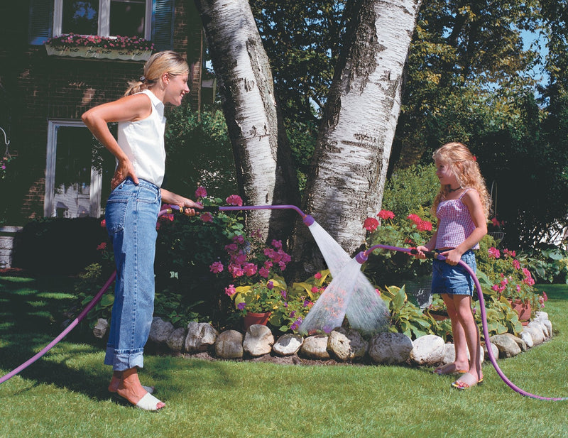 Dramm Sunrise Soft Rain Watering Spray Wand – 16” Long, Green – Gentle Full-Flow Spray with Shut-Off Valve & 8” Foam Grip – Lightweight & Durable for Gardens, Hanging Baskets & Planters 16 Inches