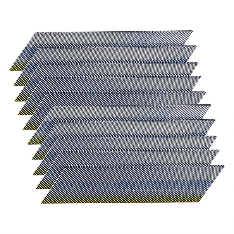 Freeman SSAF1534-25 15-Gauge 34 Degree Angle 2-1/2" Glue Collated Stainless Steel Finish Nails (1000 Count)