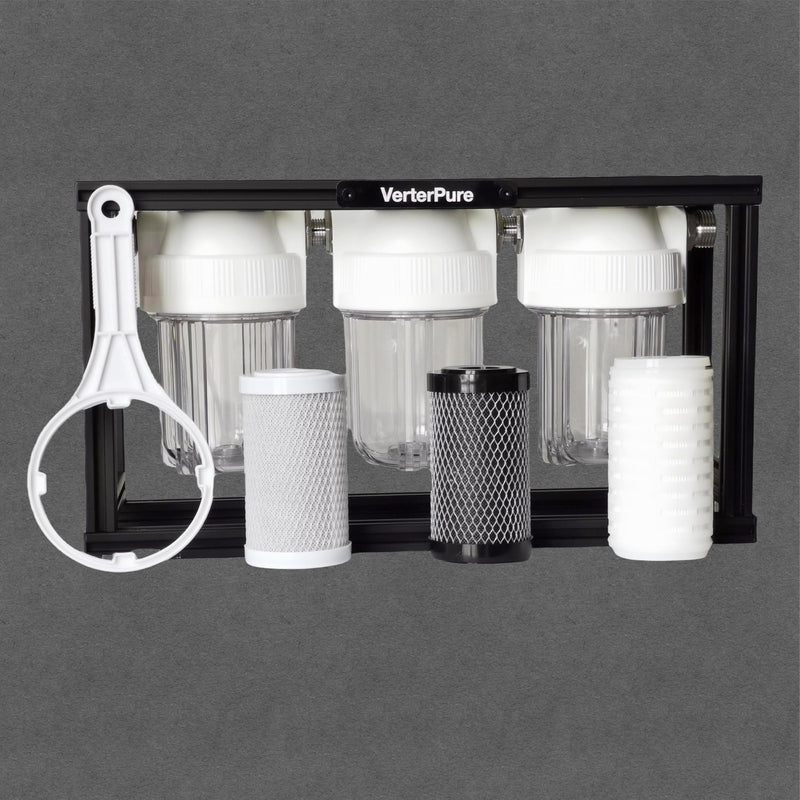 Replacement Filter 3 Pack, 5 Inch with 0.2 Micron Filtration