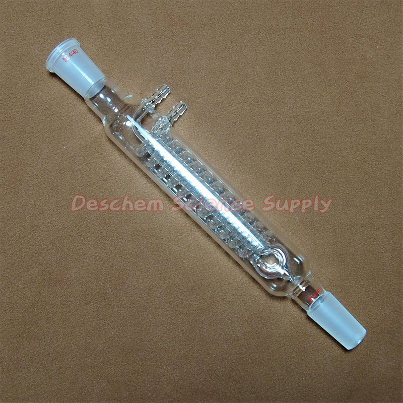 200mm,24/40,Glass Spiral Reflux Condenser,New Advance Lab Glassware