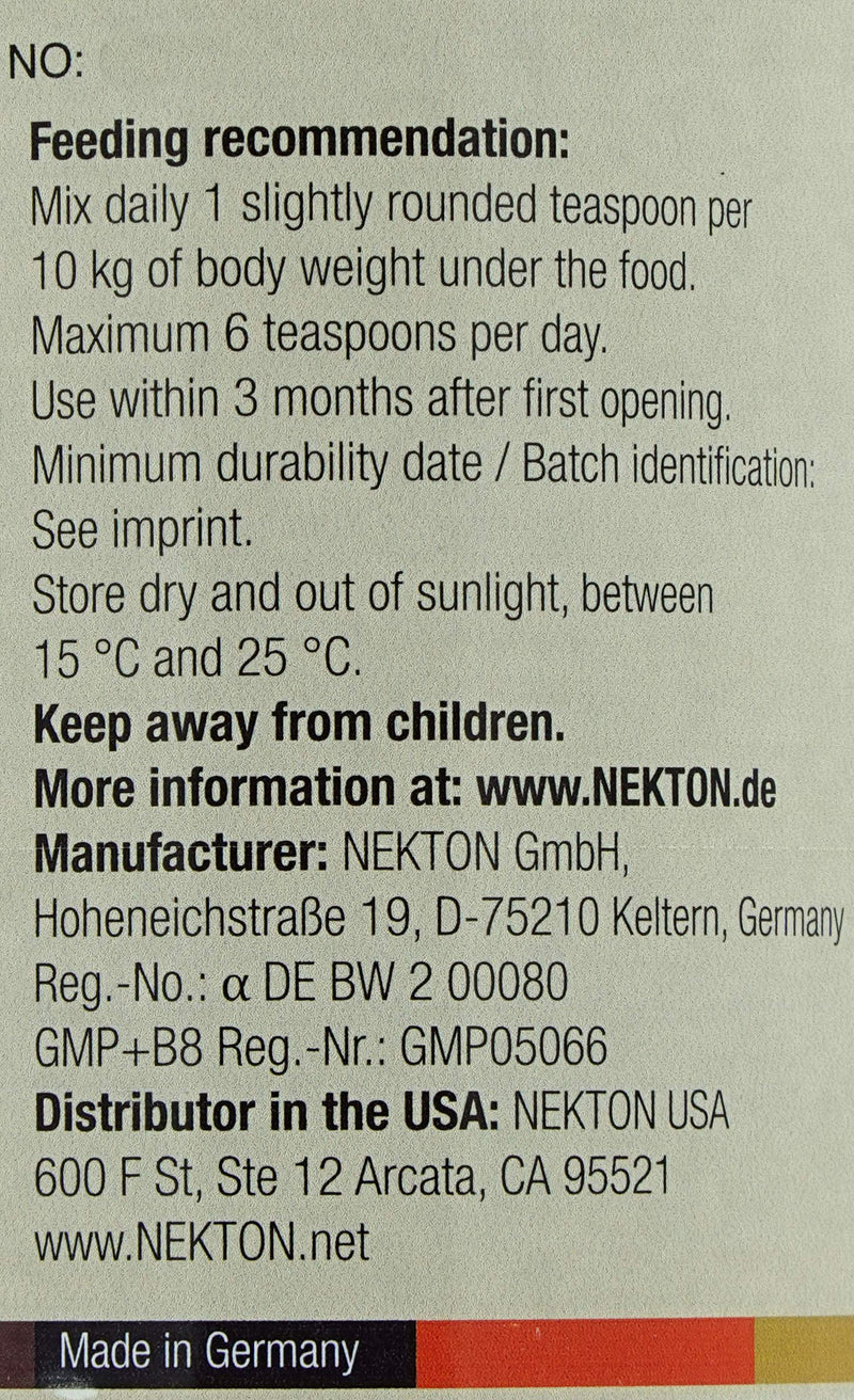 Nekton-Dog Natural Barf Raw Food Supplement 350gm (12.35oz) 350 grams (7.05 ounces) - PawsPlanet Australia
