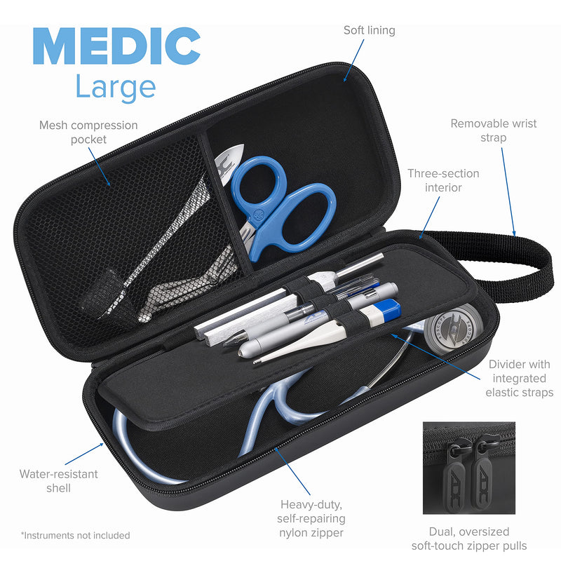 M.E.D.I.C. Case, Large, Black
