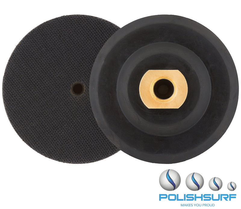 Diamond Polishing Pads 4 inch Wet/Dry Set of 11+1 Backer Pad for Granite Concrete Marble Polishing Plus eBook - Polishing Process Best Practices by POLISHSURF