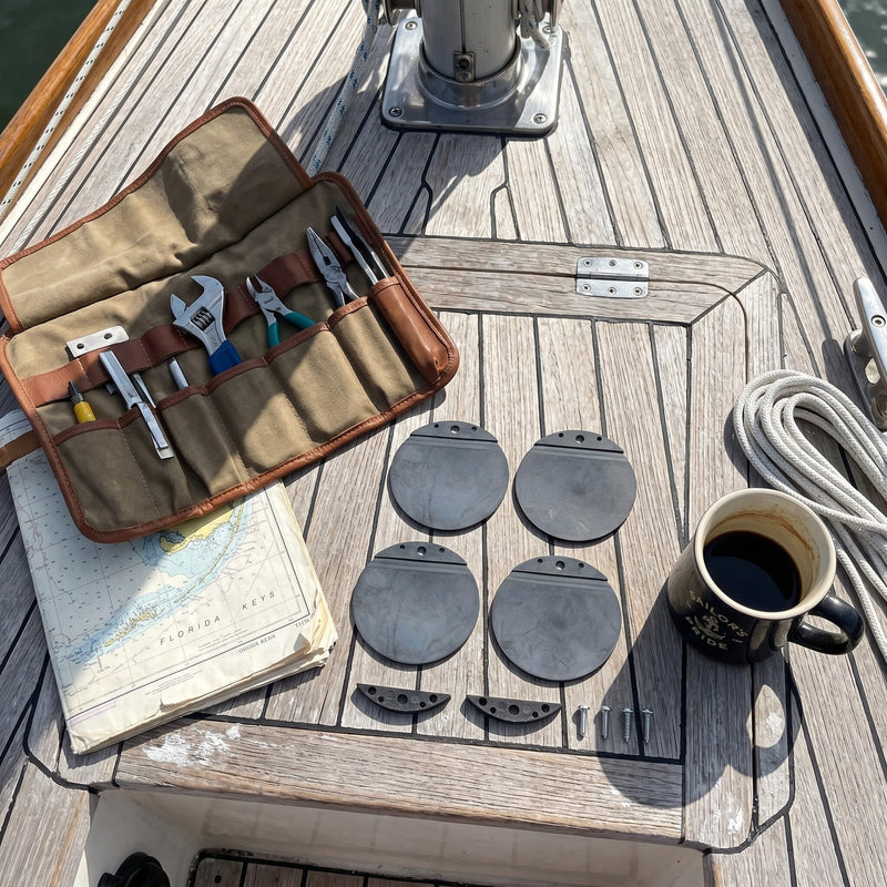 Marine Flapper Scupper Replacement Kit 1.87in 1.57in Rubber Boat Flapper Scupper Repair Kit for Stainless Steel and Plastic Boat Hull Repair Kit