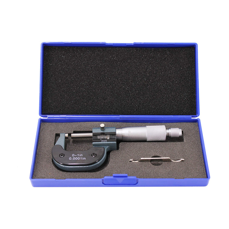 HFS(R) 1" Mechanical Digital Outside Micrometer Digit Counter Carbide Tips 0.0001"