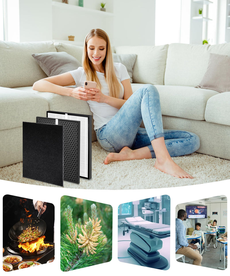 OV200 Replacement Filter Compatible with Oransi Air Purifier