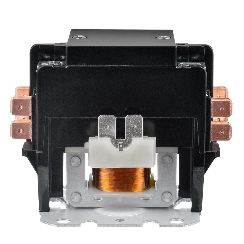 BOJACK 2 Poles FLA 30 Amp Coil 120 VAC Air Conditioner Condenser Compressor Contactor Motor Definite Purpose AC Contactor 2P 30A 120V